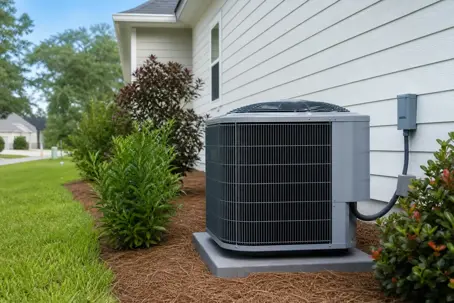 HVAC Unit outside a home