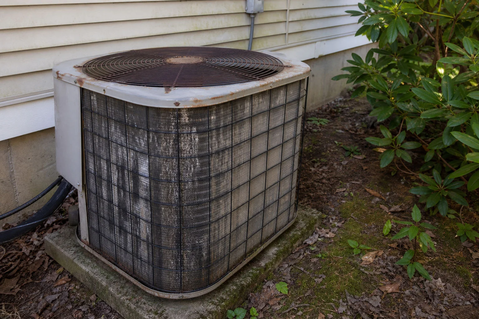 Aging central air system being evaluated for replacement in Pensacola
