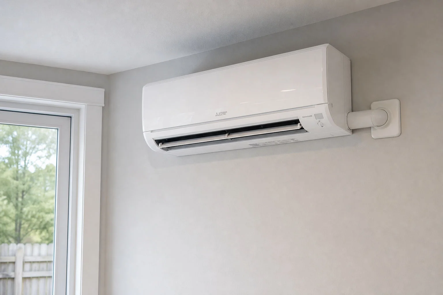 Professional ductless AC wall unit installation in Navarre