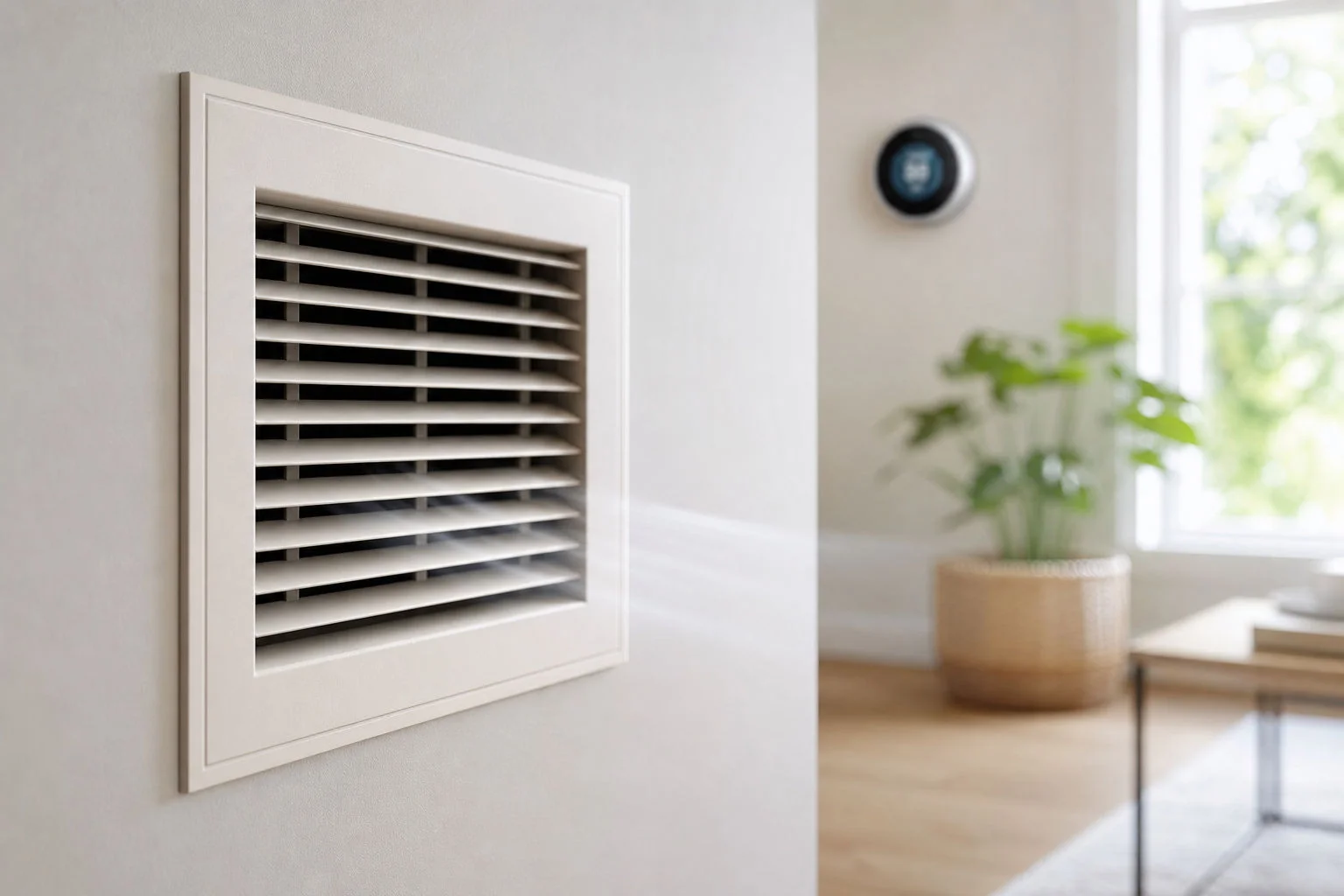 Weak airflow from an AC vent during summer in Gulf Breeze